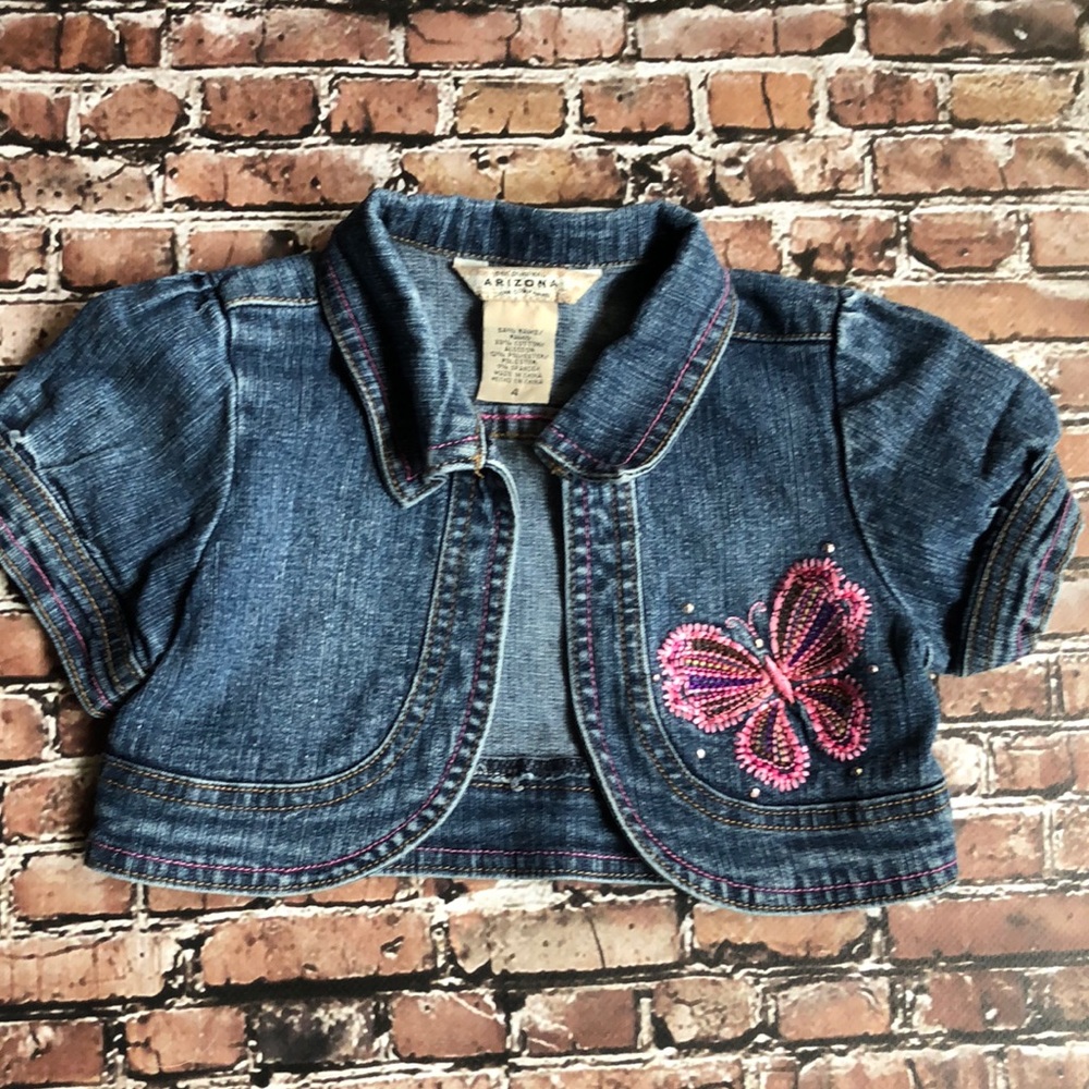 Arizona Size 4 Jean jacket toddler girl